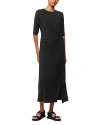 WHISTLES TWIST FRONT JERSEY DRESS