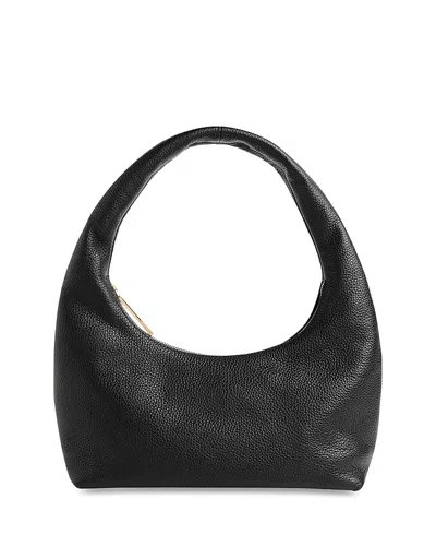 Whistles Ulla Zip Shoulder Bag In Black