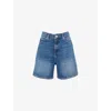 Whistles Authentic Denim Shorts In Blue