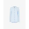 WHISTLES RELAXED-FIT LONG-SLEEVED LINEN SHIRT