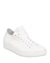 Whistles Women's Folly Leather Lace Up Sneakers In White