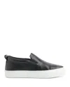 Whistles Kinsley Slip On Trainer In Black