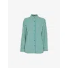 Whistles Seaside Shirt In Multi-coloured