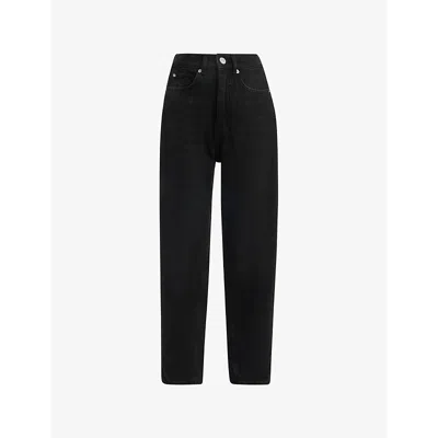 WHISTLES OMENS WHISTLES AUTHENTIC BARREL-LEG HIGH-RISE JEANS