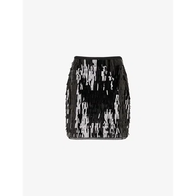 WHISTLES OMENS WHISTLES SWORD-SEQUIN MINI SKIRT