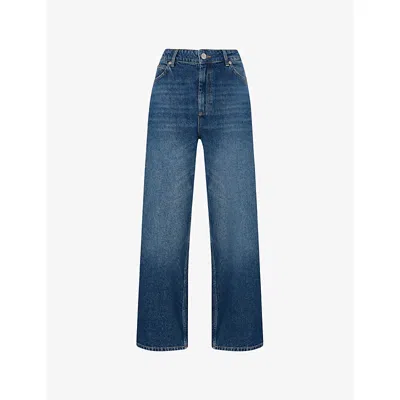 WHISTLES OMENS WHISTLES STRAIGHT ANKLE-LENGTH DENIM JEANS