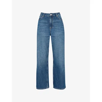WHISTLES OMENS WHISTLES STRAIGHT FULL-LENGTH DENIM JEANS
