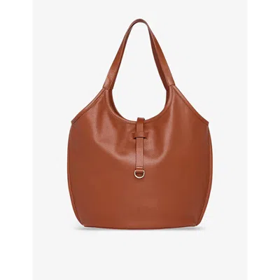 Whistles Womens Leonora Leather Tote Bag Brown