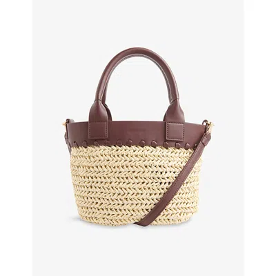 Whistles Omens  May Straw Cross-body Bag