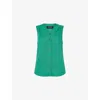 Whistles Laura Linen V Neck Vest