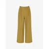 Whistles Omens  Millie Straight-leg Linen Trousers