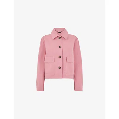 Whistles Omens  Marie Patch-pocket Cotton Jacket