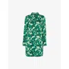 Whistles Womens Spun Bouquet Woven Mini Dress Multi-coloured In Multi-coloured