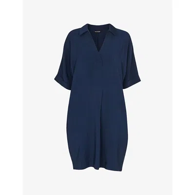 Whistles Omens  Melanie V-neck Woven Mini Dress