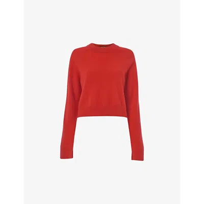 WHISTLES OMENS WHISTLES CREW-NECK REGULAR-FIT CASHMERE JUMPER