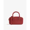 Whistles Womens Lois Bowling Leather Cross-body Bag Red In Red