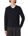 Whistles Wool Sweater In Blue