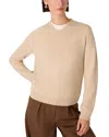 Whistles Wool Sweater In Neutral