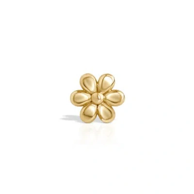 Whit Jewelry 14k Yellow Gold Daisy Stud