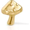 Whit Jewelry 14k Yellow Gold Mushroom Stud In Gold
