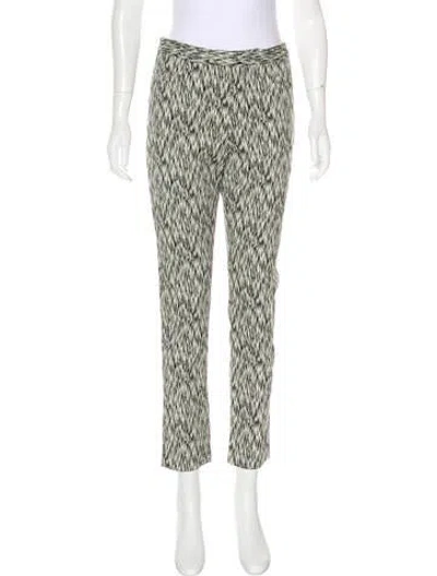 Pre-owned Whit Printed Straight Leg Pants In Multi