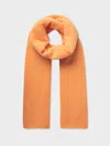 White & Warren Cashmere Travel Wrap In Bright Orange In Orange