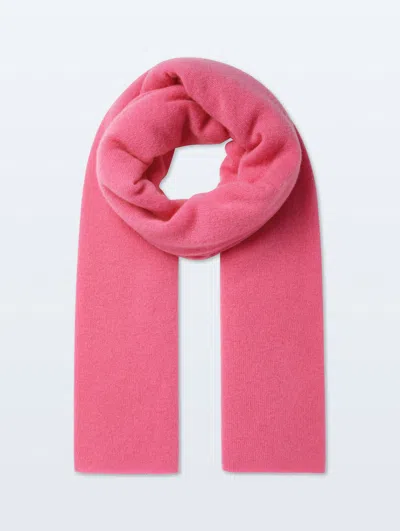 White & Warren Cashmere Travel Wrap In Bright Tulip