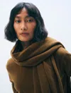 White & Warren Cashmere Travel Wrap In Brown In Brown