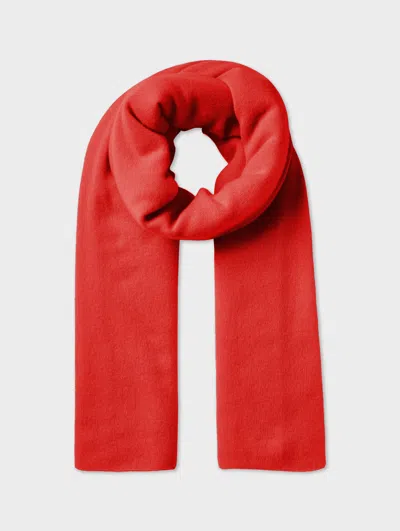 White & Warren Cashmere Travel Wrap In Carmine Red