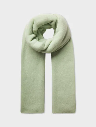 White & Warren Cashmere Travel Wrap In Mint Green