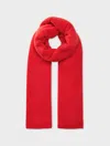 White & Warren Cashmere Travel Wrap In Red In Red