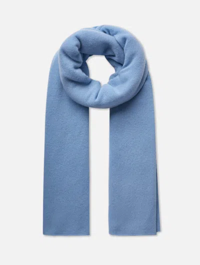 White & Warren Cashmere Travel Wrap In Soft Blue