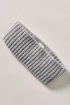 White & Warren Ribbed Cashmere Headband In Gray