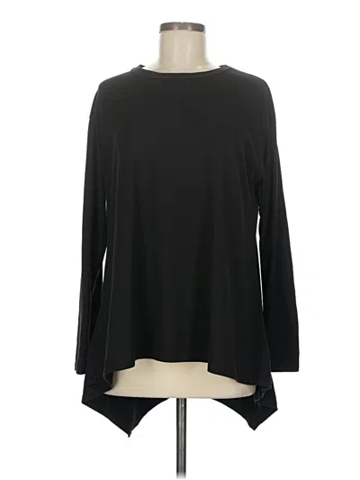 Pre-owned White Birch 3/4 Sleeve T-shirt In Black