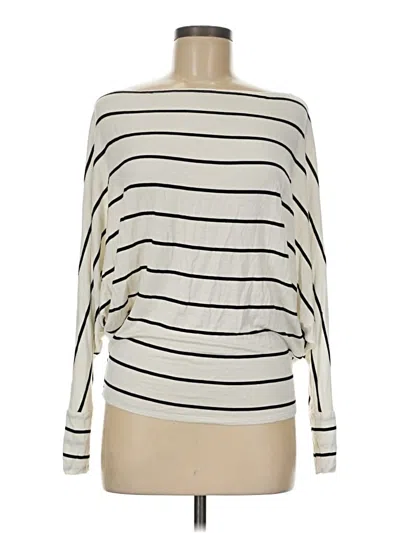 Pre-owned White Birch 3/4 Sleeve T-shirt In White