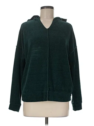 Pre-owned White Birch Cardigan Sweater In Green