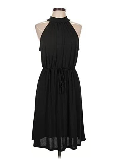 Pre-owned White Birch Casual Dress In Black