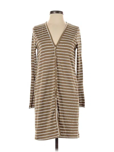 Pre-owned White Birch Casual Dress In Brown