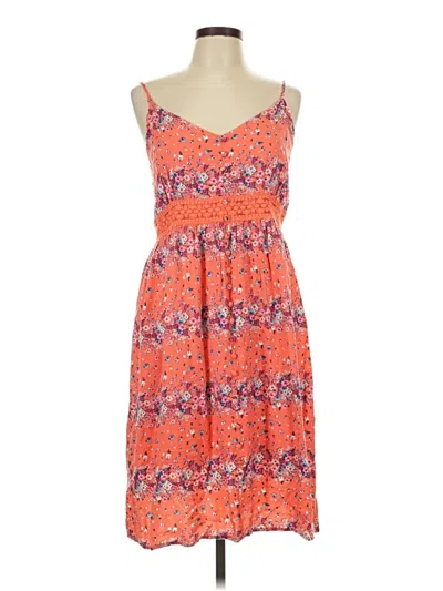 Pre-owned White Birch Casual Dress In Orange