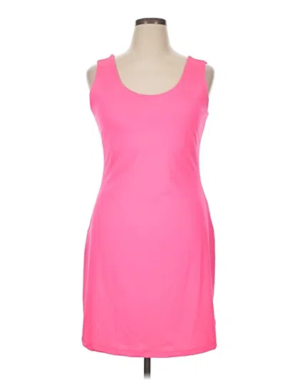 Pre-owned White Birch Casual Dress In Pink