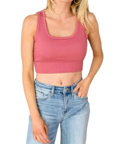 White Birch Cutie Pie Bralette In Mauve In Multi