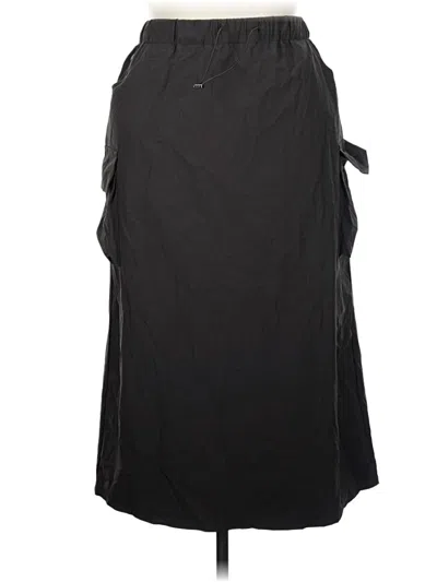 Pre-owned White Birch Formal Skirt In Black