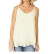 White Birch From Working To Weekend Tank Top In Lemon In Yellow