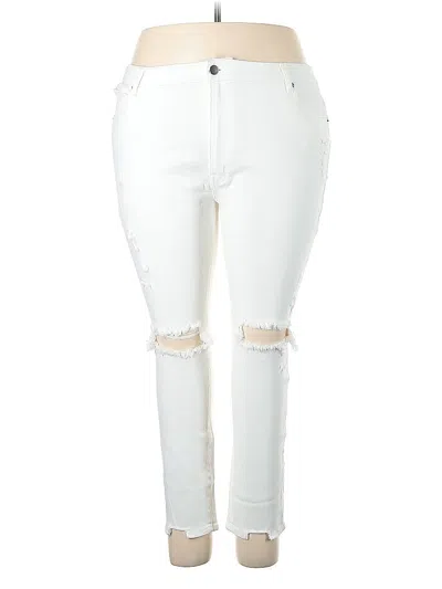 Pre-owned White Birch Jeans In White