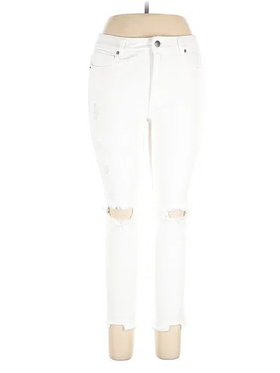 Pre-owned White Birch Jeans In White
