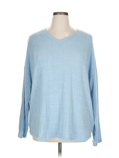 Pre-owned White Birch Long Sleeve T-shirt In Blue