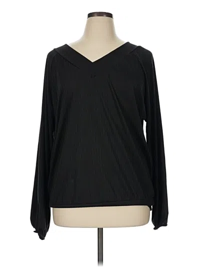 Pre-owned White Birch Long Sleeve T-shirt In Black