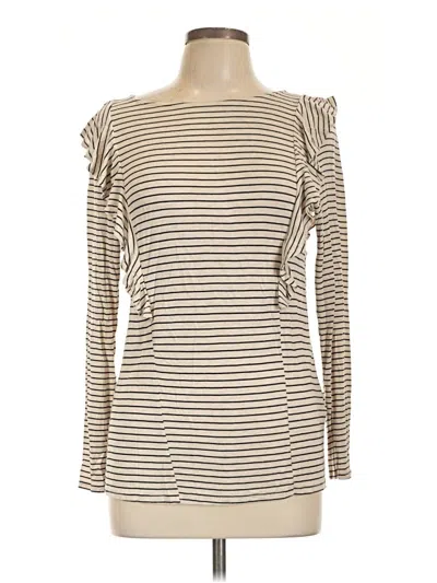 Pre-owned White Birch Long Sleeve T-shirt In Ivory