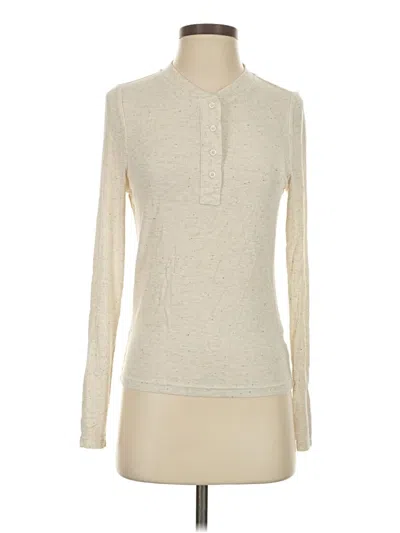 Pre-owned White Birch Long Sleeve T-shirt In White