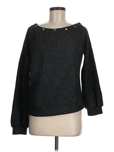 Pre-owned White Birch Pullover Sweater In Black